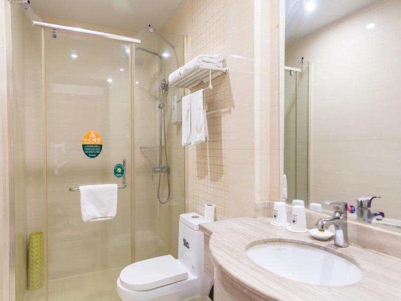 Greentree Inn Jiangsu Suzhou Kunshan High Speed Rail Station Hengshan Road Express Hotel Kunshan (Jiangsu) Exterior foto