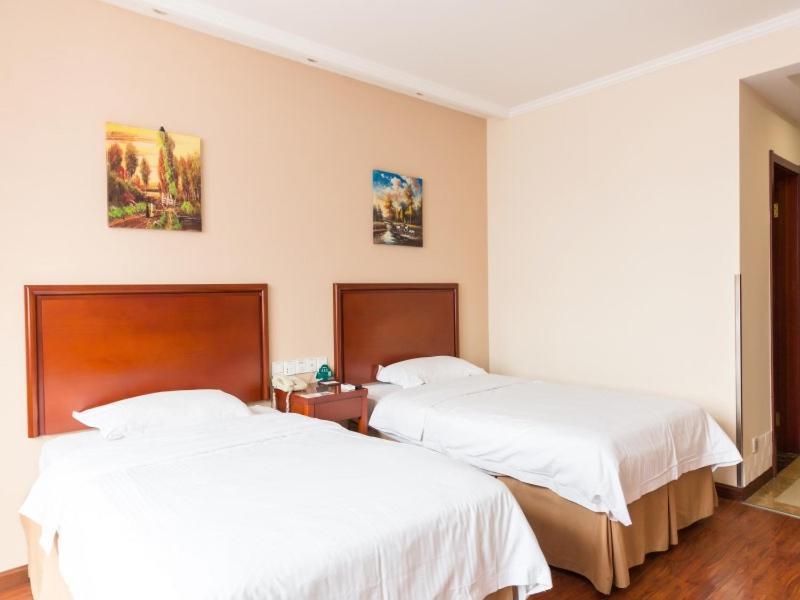 Greentree Inn Jiangsu Suzhou Kunshan High Speed Rail Station Hengshan Road Express Hotel Kunshan (Jiangsu) Exterior foto