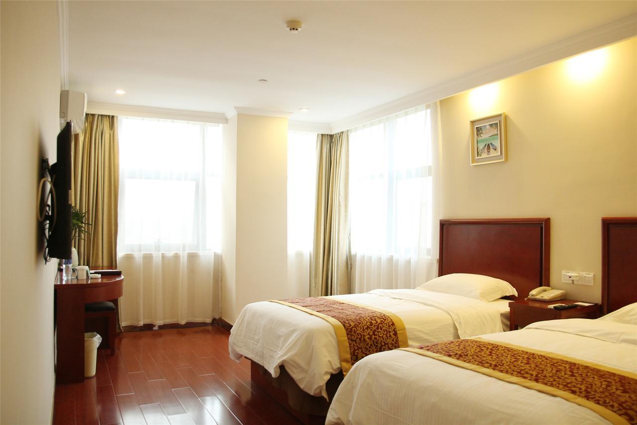 Greentree Inn Jiangsu Suzhou Kunshan High Speed Rail Station Hengshan Road Express Hotel Kunshan (Jiangsu) Exterior foto