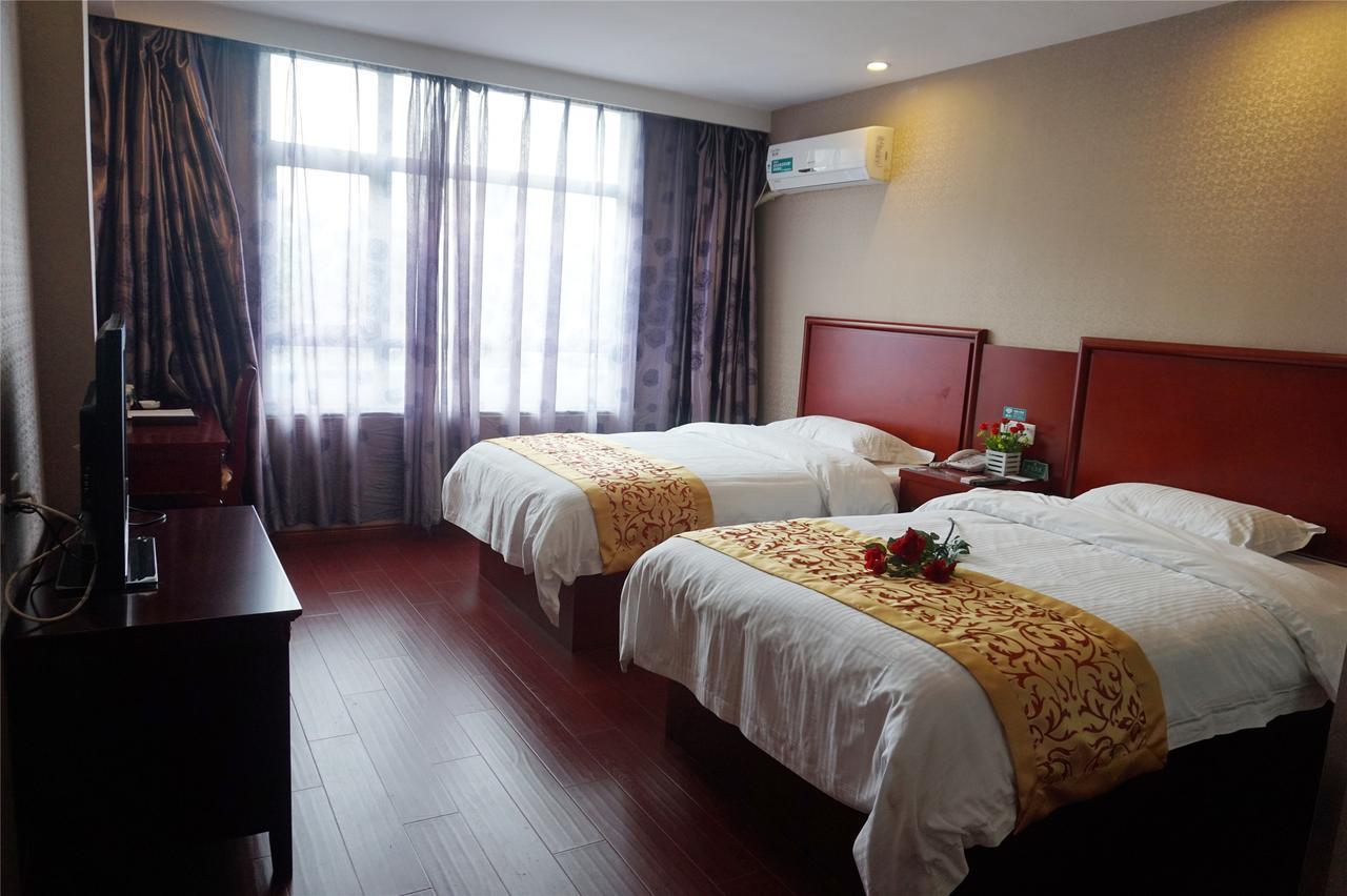 Greentree Inn Jiangsu Suzhou Kunshan High Speed Rail Station Hengshan Road Express Hotel Kunshan (Jiangsu) Exterior foto