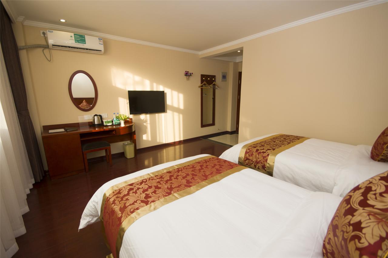 Greentree Inn Jiangsu Suzhou Kunshan High Speed Rail Station Hengshan Road Express Hotel Kunshan (Jiangsu) Exterior foto
